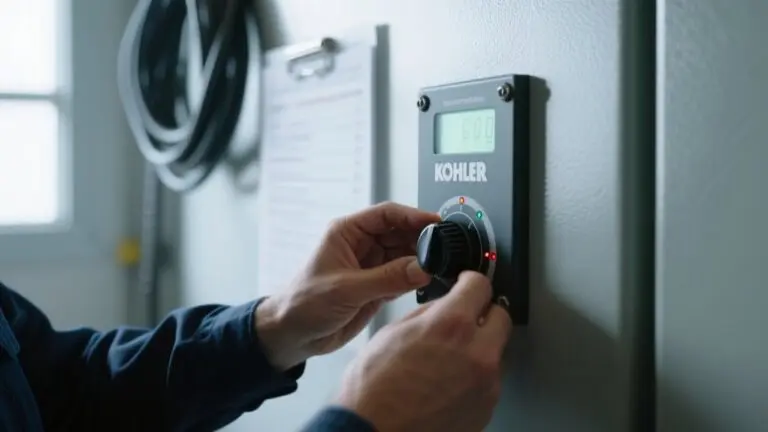 kohler generator programming guide