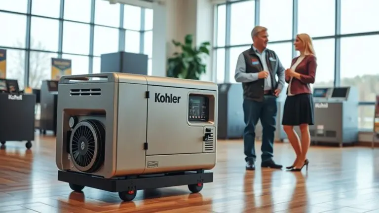 kohler generator retailers identified