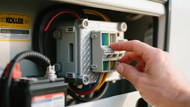 kohler generator rv fuse location