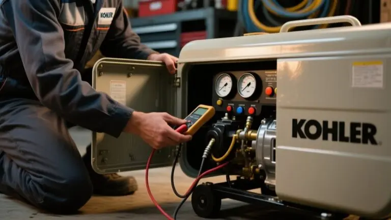 kohler generator testing guide