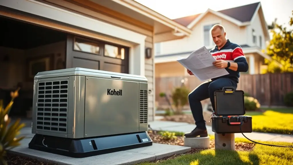 kohler generators and installers