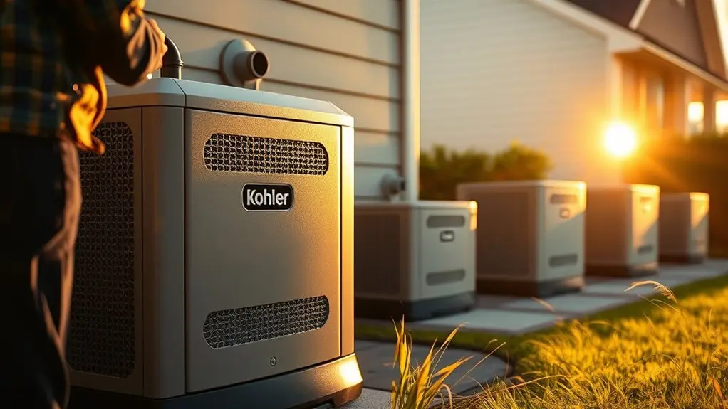 kohler generators manage noise effectively