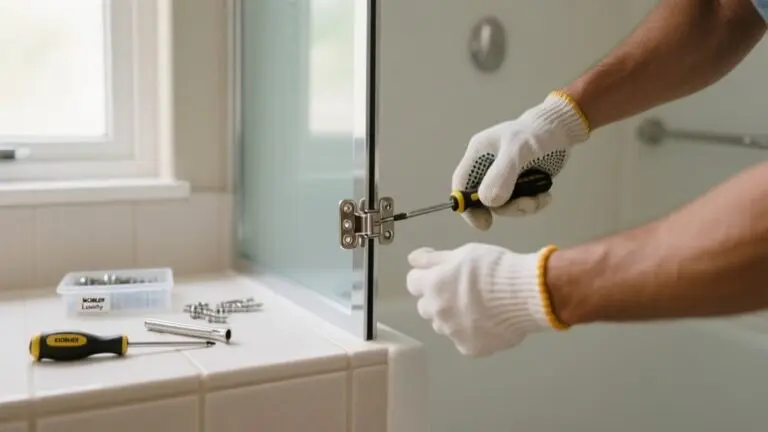 kohler levity shower door installation