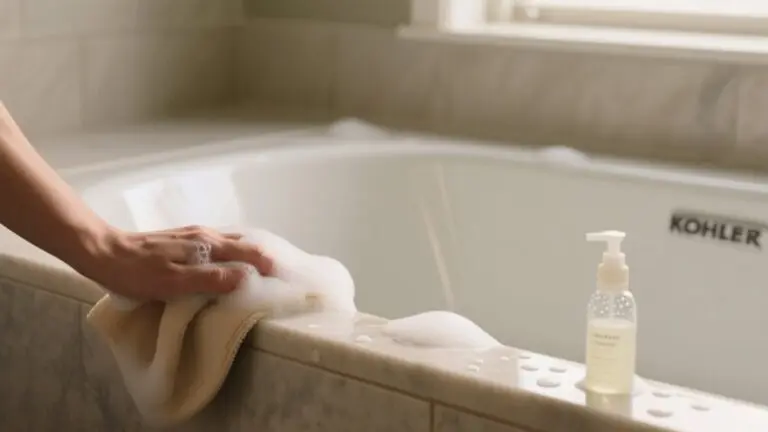 kohler luxstone cleaning instructions