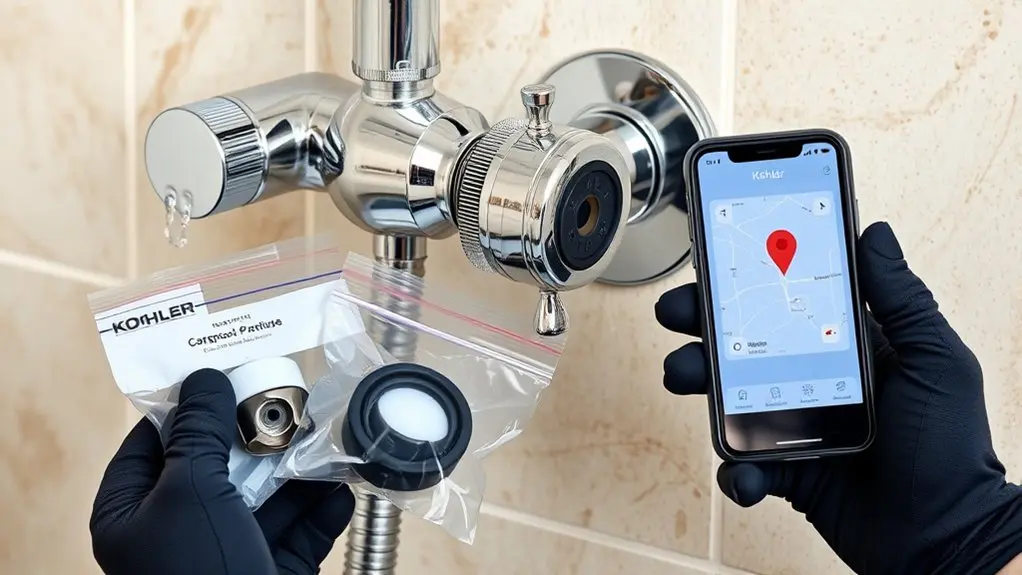 kohler parts and repair
