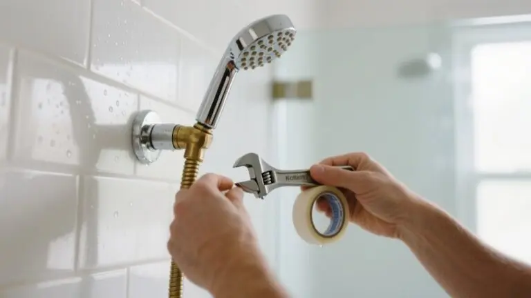 kohler shower head installation tips