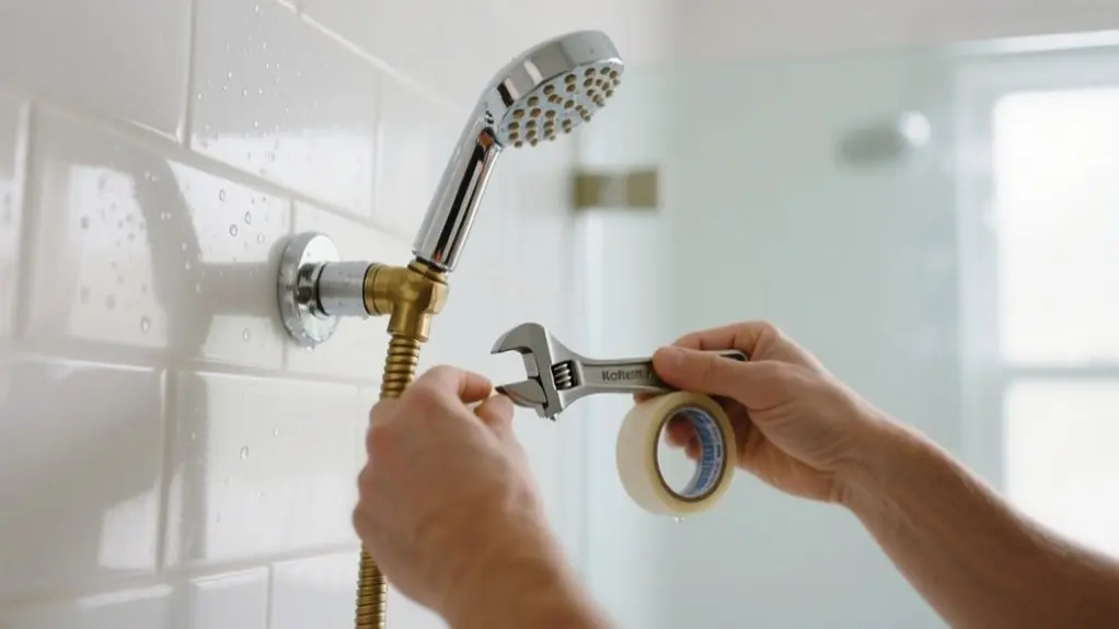 kohler shower head installation tips