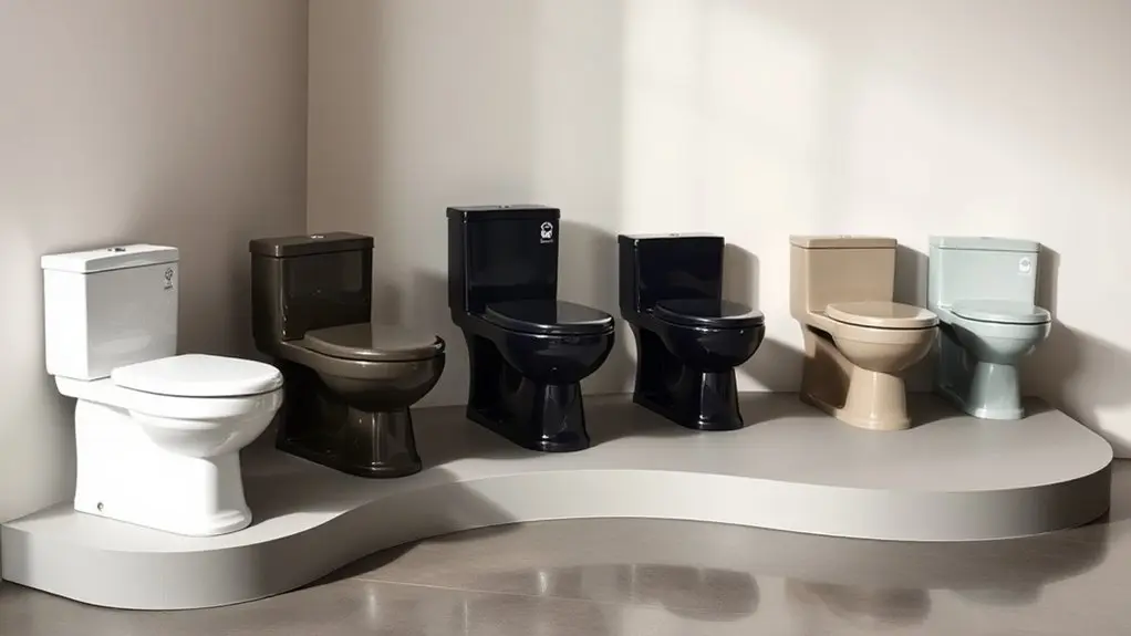 kohler toilet color variety