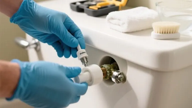 kohler toilet valve cleaning tips
