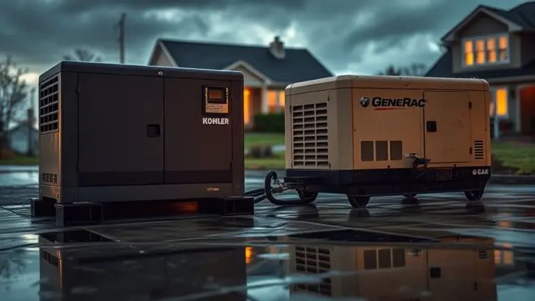 kohler vs generac comparison