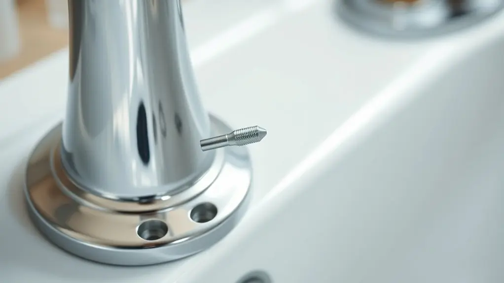 locate and remove set screw