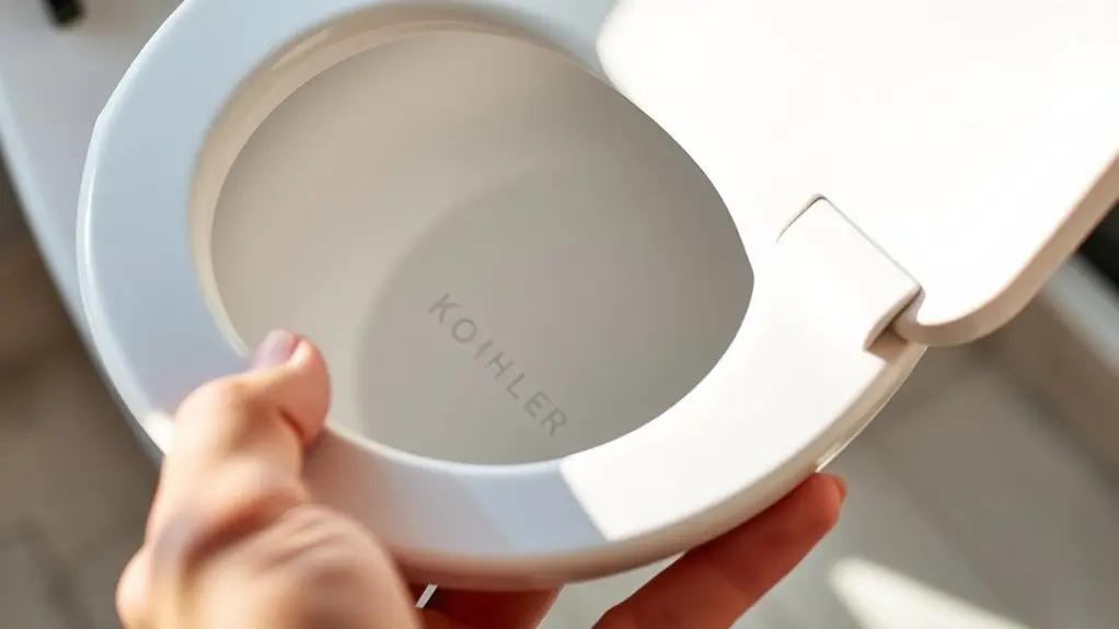 locate kohler seat codes