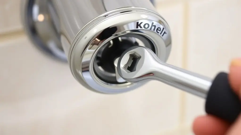 loosen and remove set screw