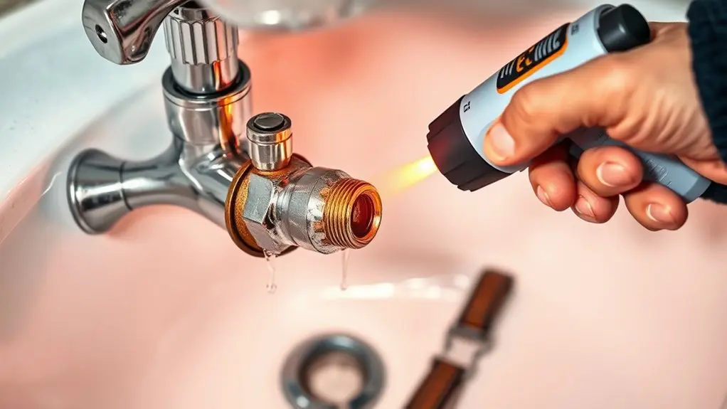 loosen lock nut effectively