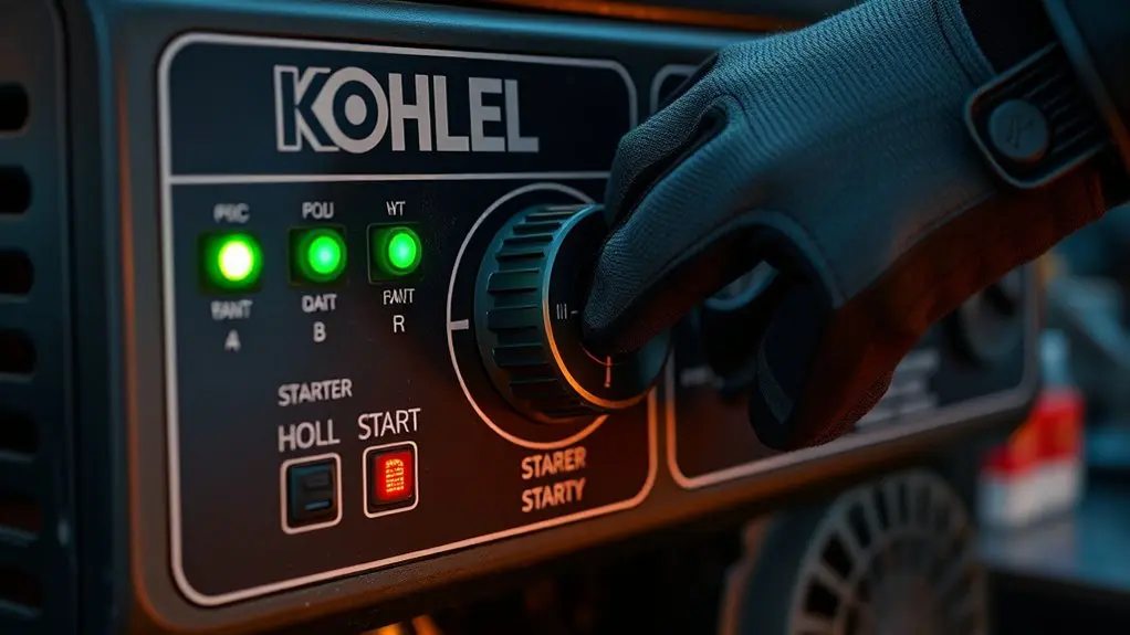 monitor generator alerts diligently
