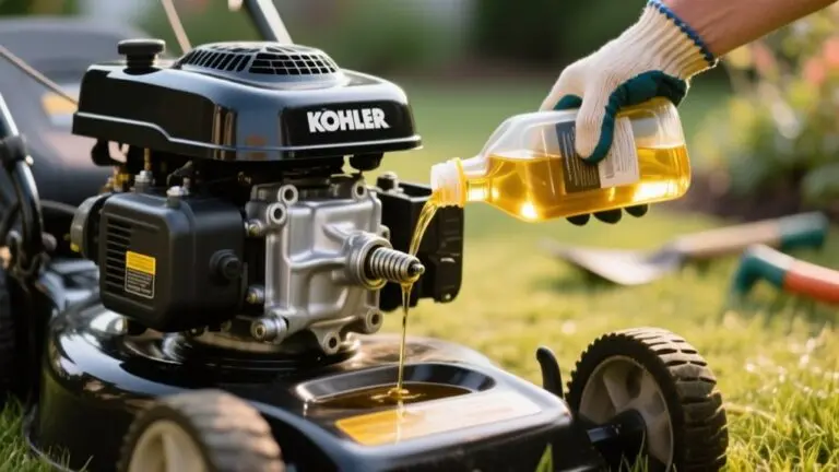 oil type for kohler mower