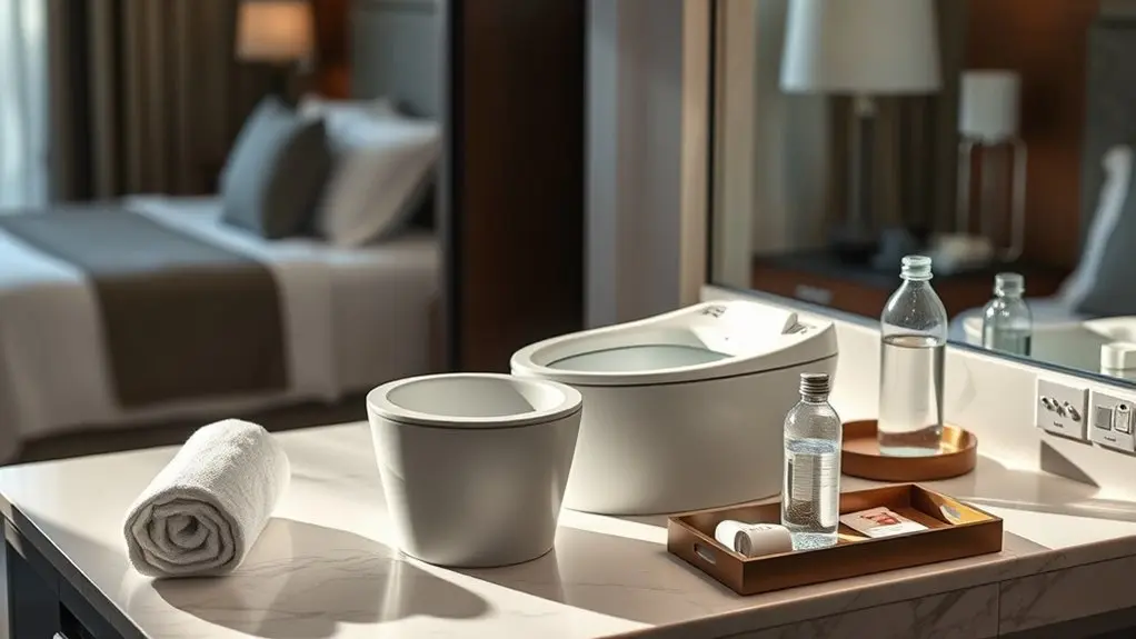 portable bidet hotel use