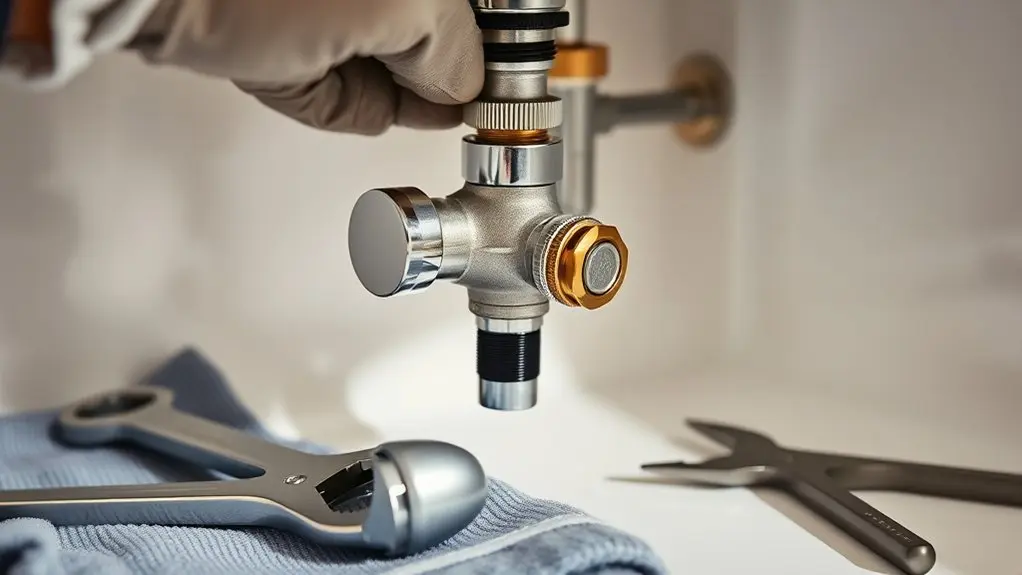 prepare for diverter replacement