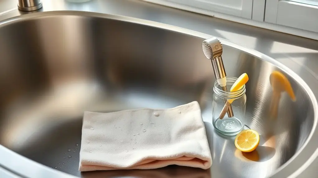 prepare rinse check dry