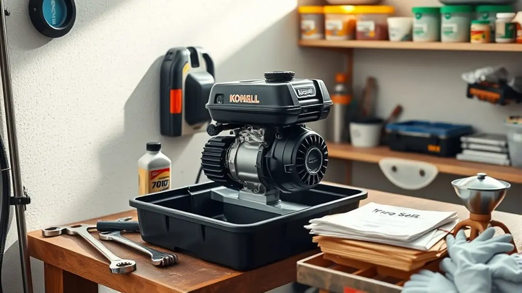 prepare tools and workspace
