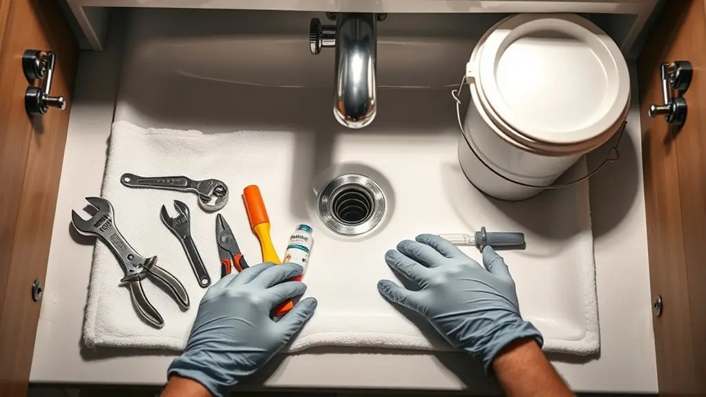 prepare tools and workspace