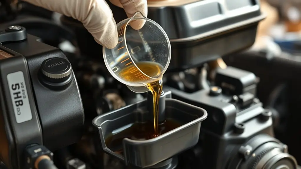 prevent oil overfill issues