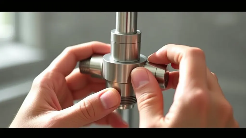 proper handle reassembly technique