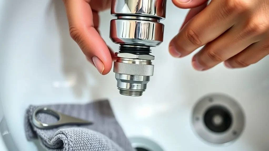 properly install kohler cartridge