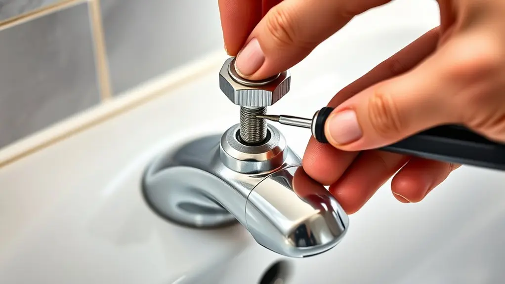 reassemble faucet handle correctly