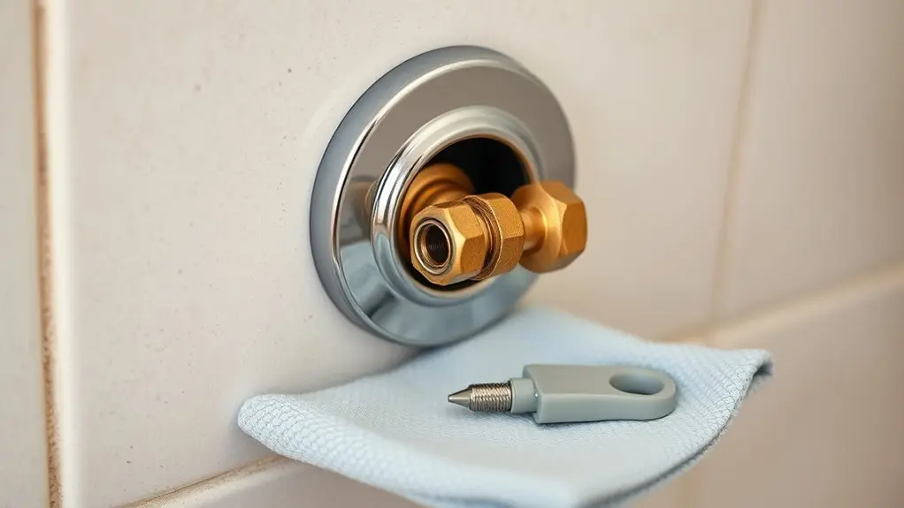 reassemble kohler shower handle