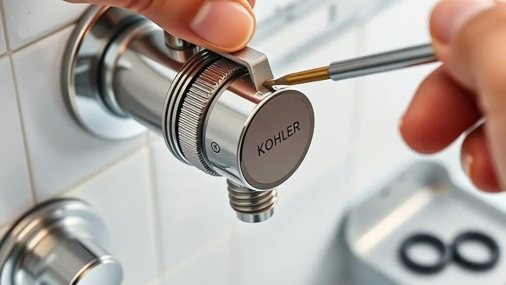 reassemble kohler valve securely