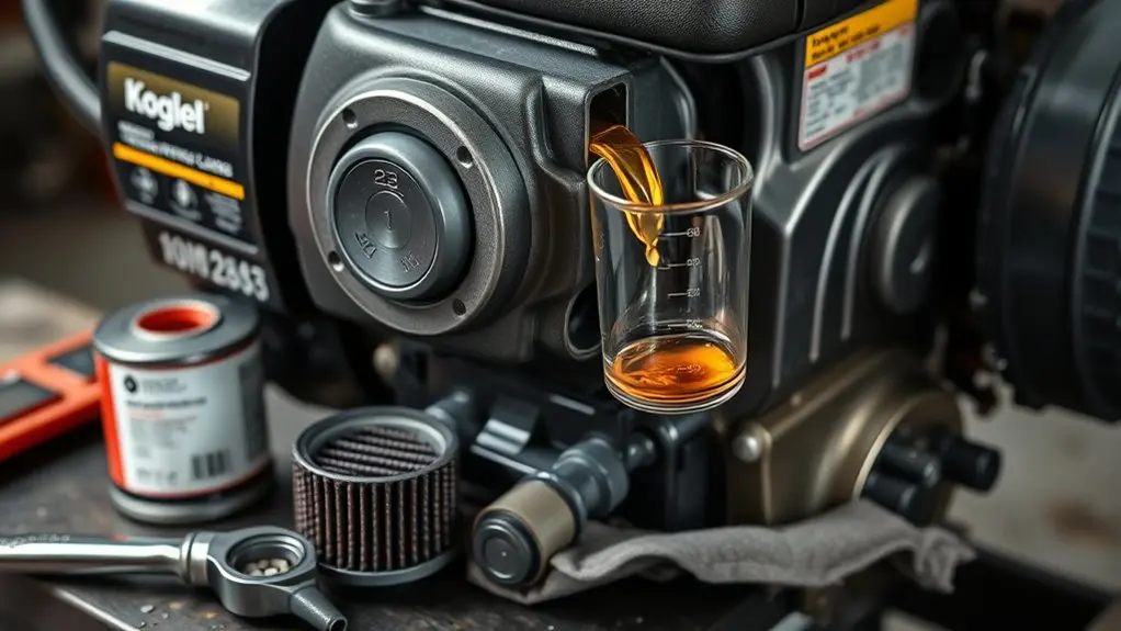 How Much Oil Does A 23 Hp Kohler Engine Hold – Quick Facts 4 regularly change oil filters
