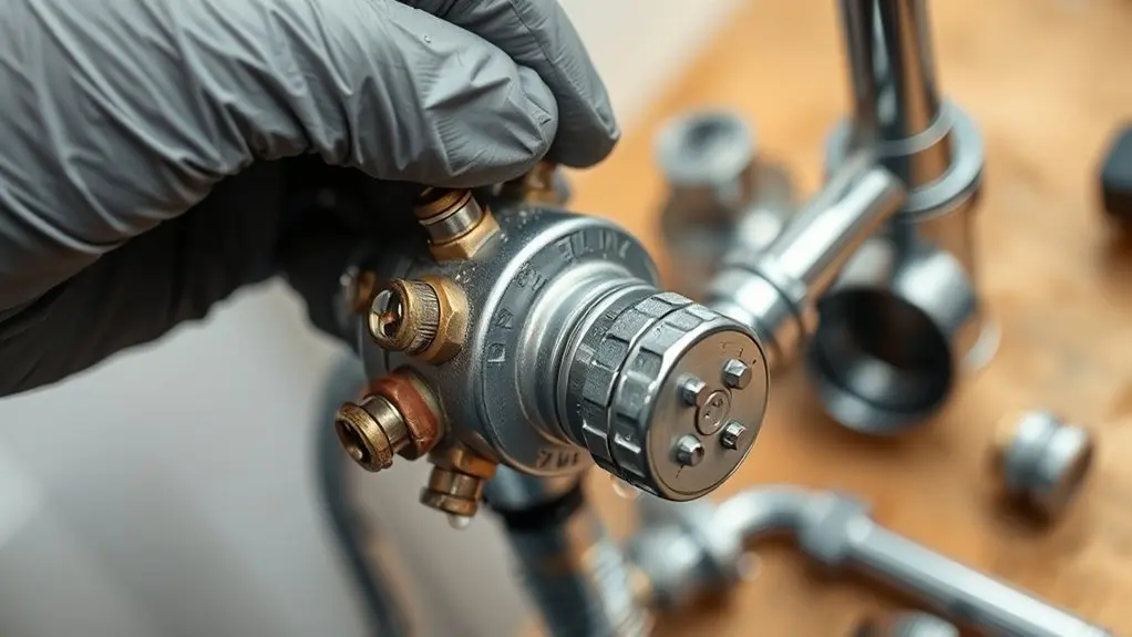 remove and inspect diverter