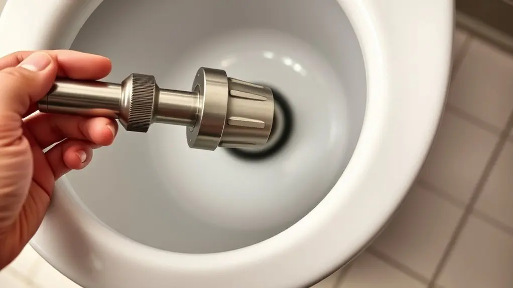 remove canister flush valve