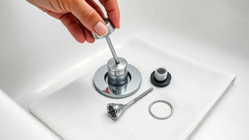remove kohler bathtub stoppers