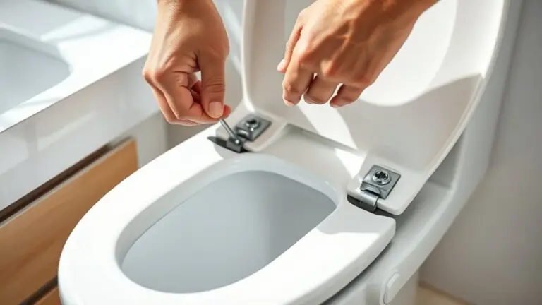 removing kohler toilet seat