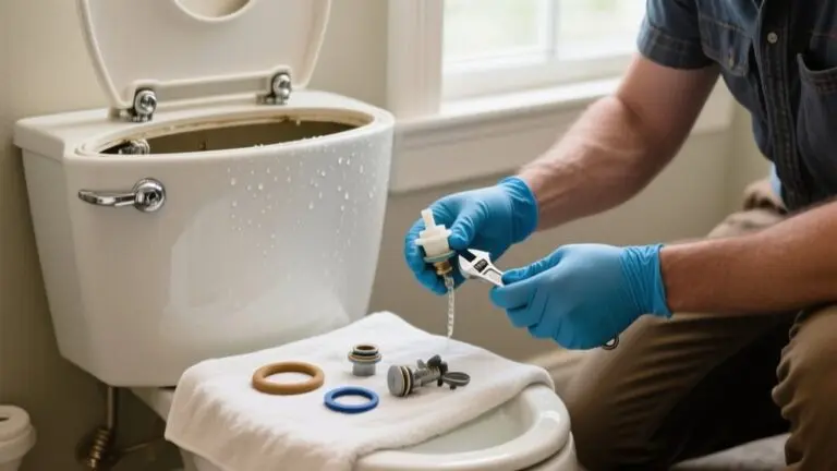repair kohler toilet leak