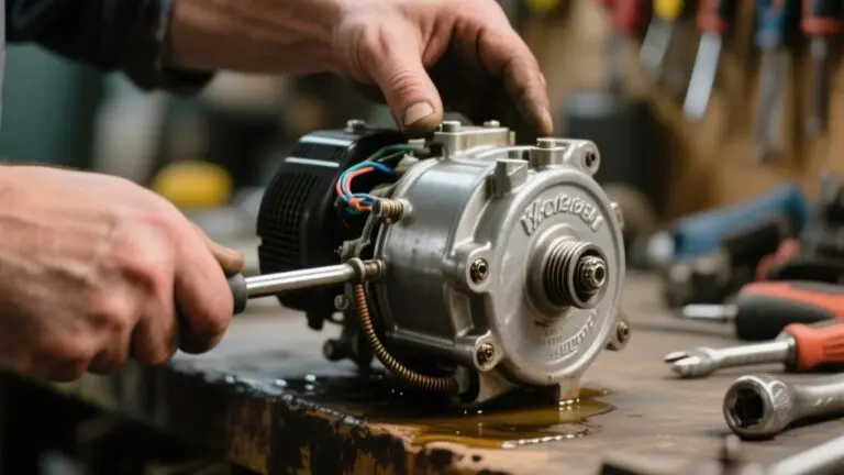 replace kohler engine starter