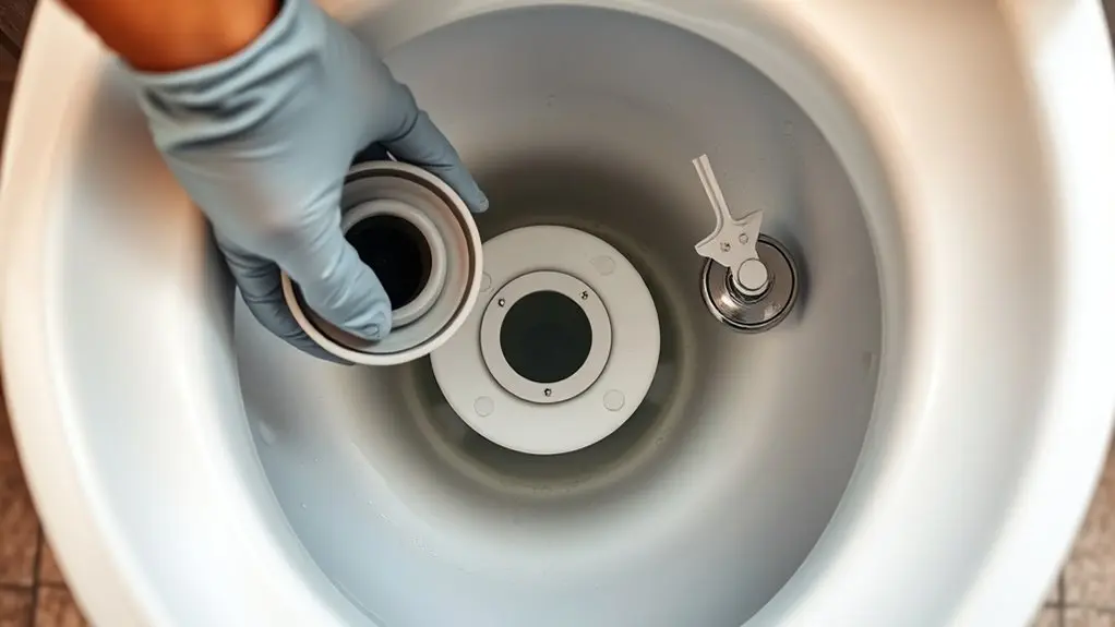 replace kohler flapper easily