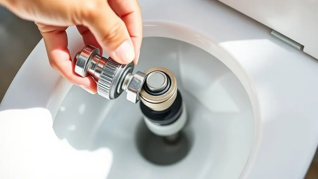 replace worn flush valve
