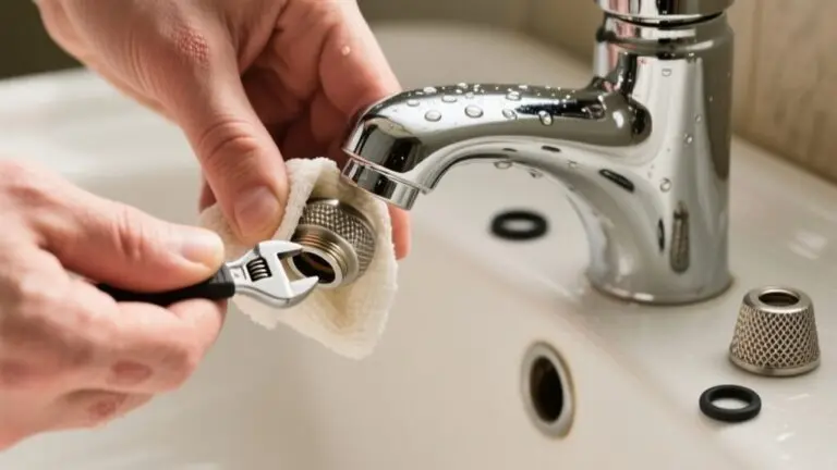 replacing kohler faucet aerator
