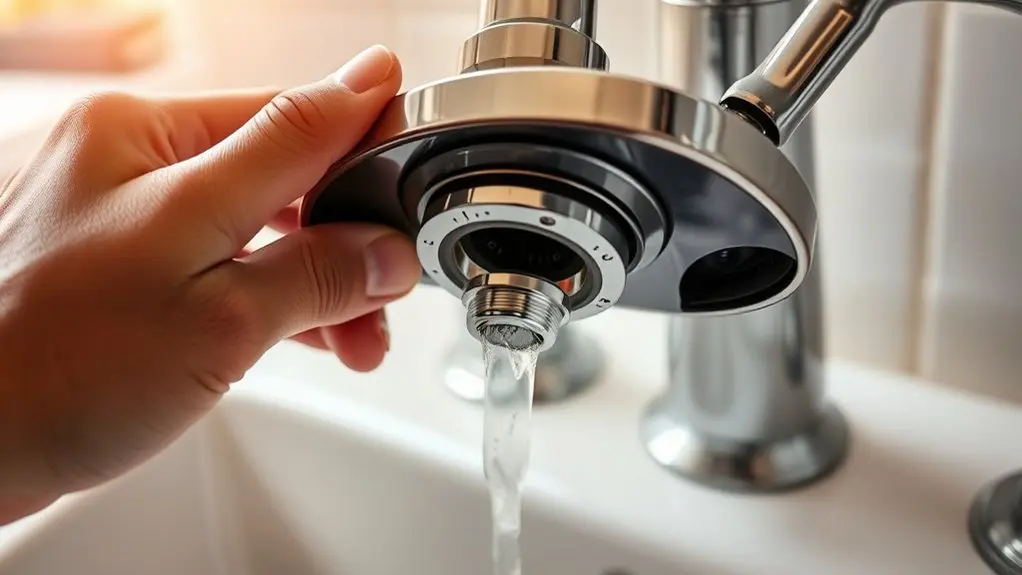 reset kohler faucet system
