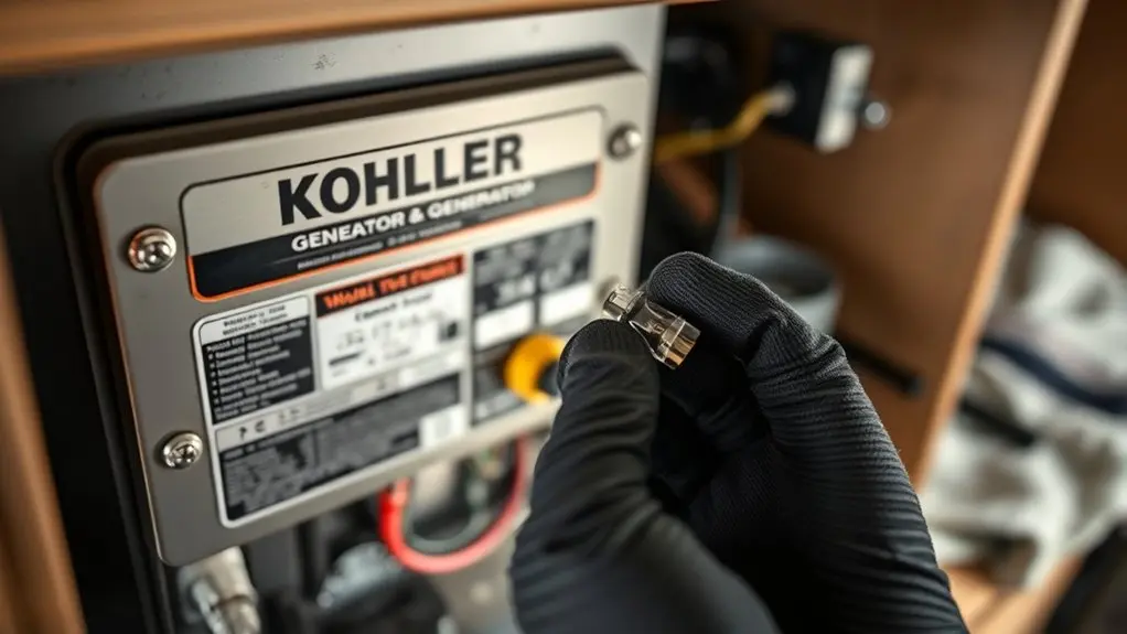 safe kohler generator fuse replacement