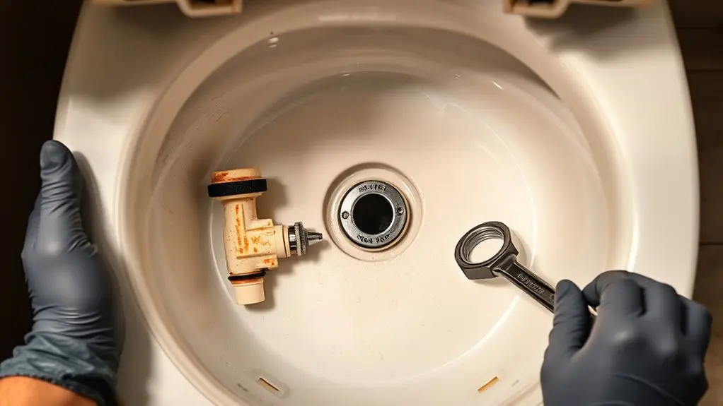 signs of fill valve failure