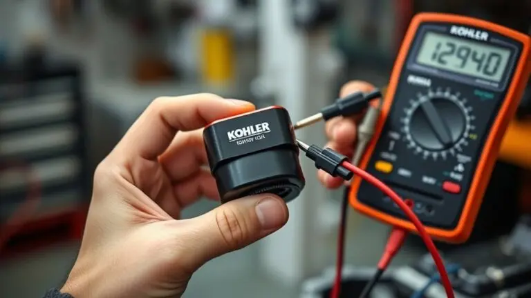 testing kohler ignition coil