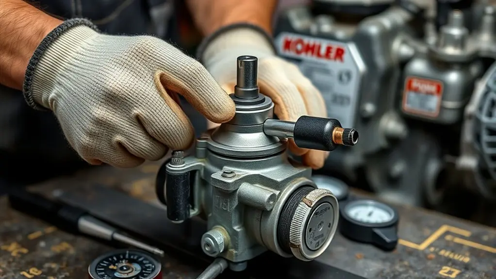 How To Adjust Carburetor On Kohler 7000 Series – Pro Tips 4 throttle shaft play inspection