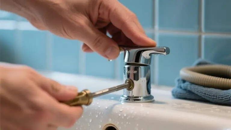 tighten kohler faucet handle