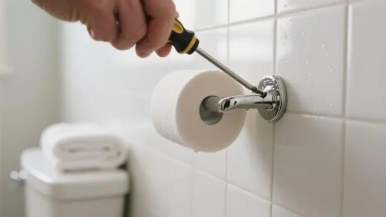 tightening kohler toilet holder