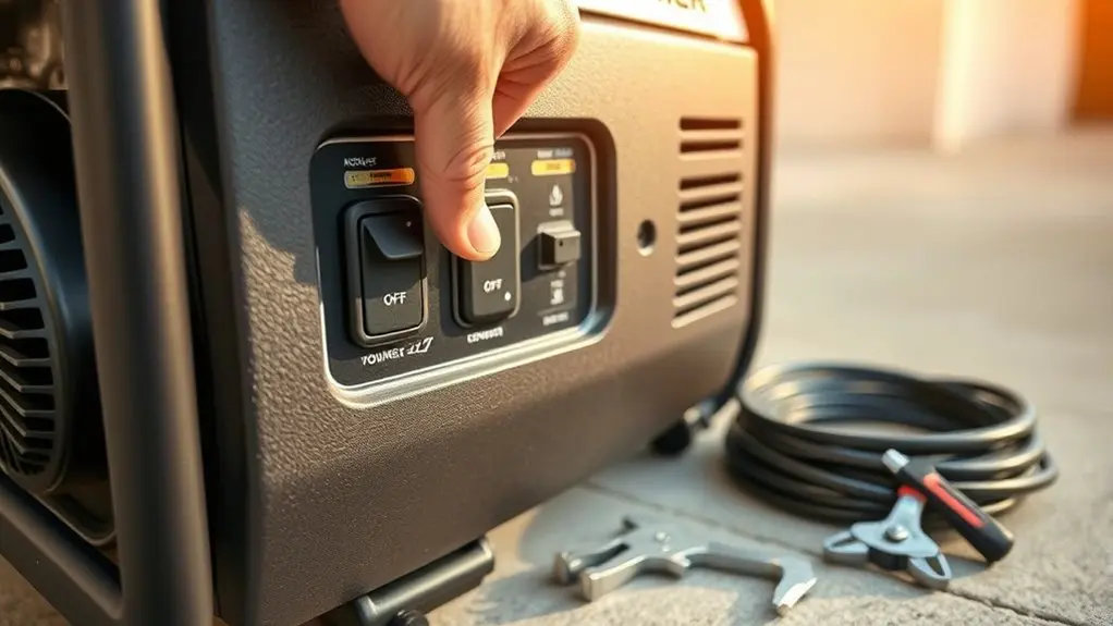 turn off power safely