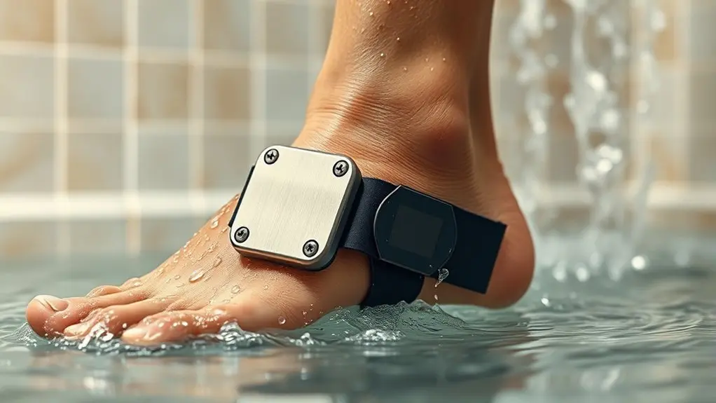 ankle monitor water resistance